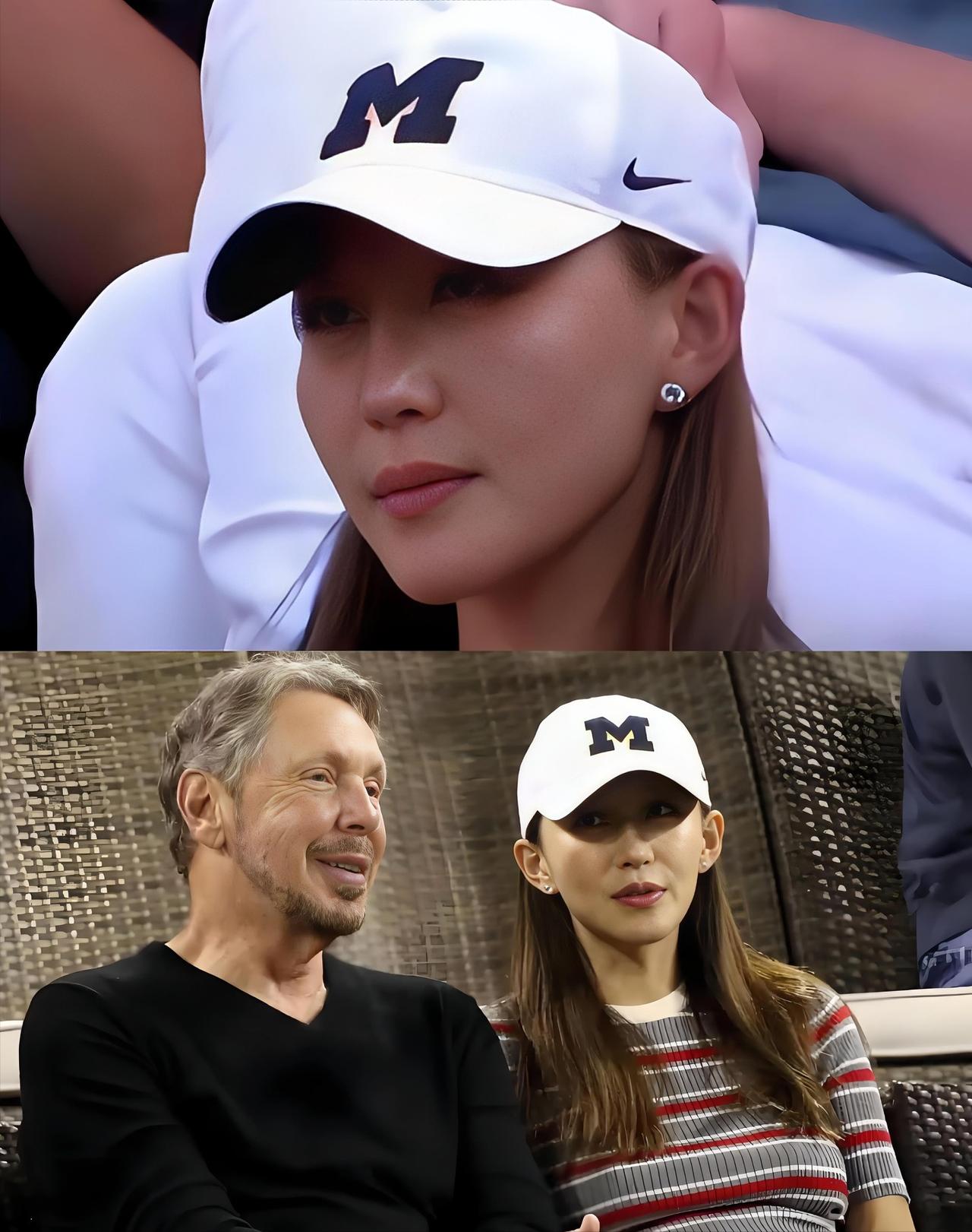 新首富妻子是东北姑娘？新全球首富埃里森身边站着个东北姑娘，好多人问她是不是只