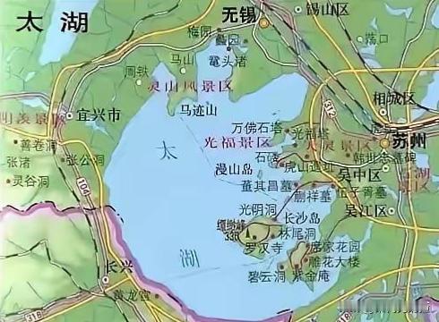 太湖最近的变化比想象中更令人惊喜水深只有1.89米，淤泥厚达2.3米，水量也