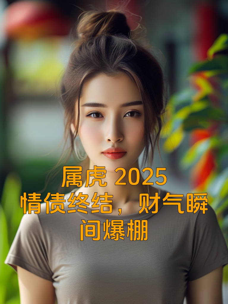 属虎2025：情债终结，财气瞬间爆棚