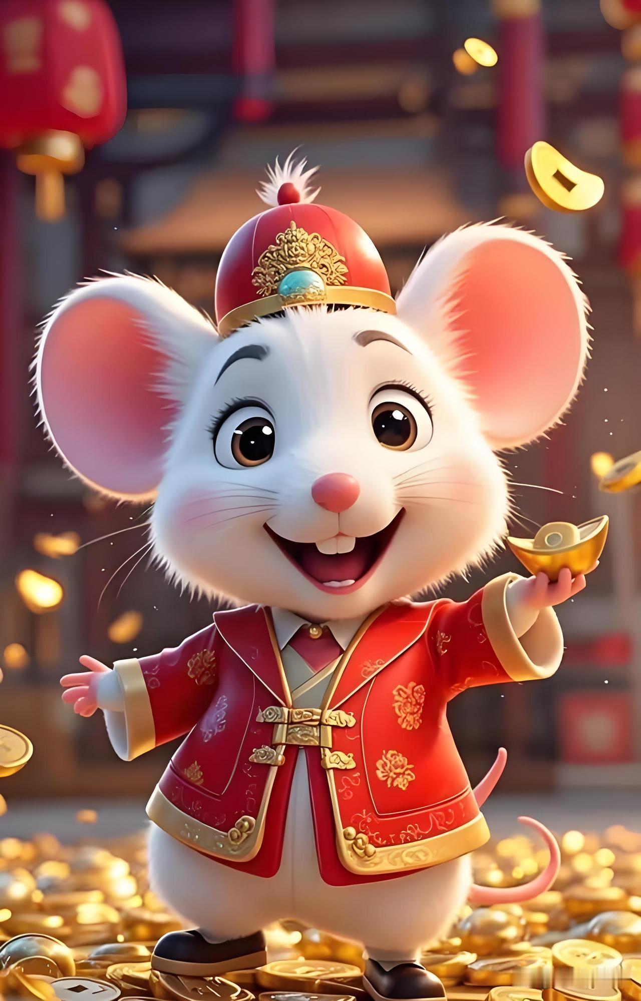第一名：生肖鼠🐭诸葛亮推算：属鼠的人鼠：6月25日一到鼠：灵鼠衔财来