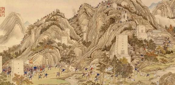 大小金川的碉楼，在清朝真的几乎是无解的。用弓箭、鸟枪、小土炮这种轻武器攻打这种