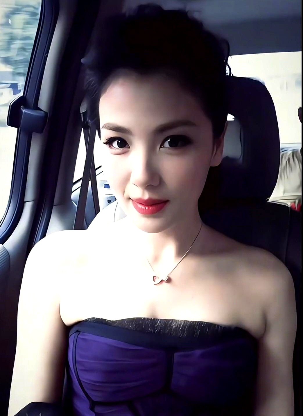 有这样的老婆，你敢出轨吗[捂脸哭]刘涛录综艺时，其他艺人下车就走，她...