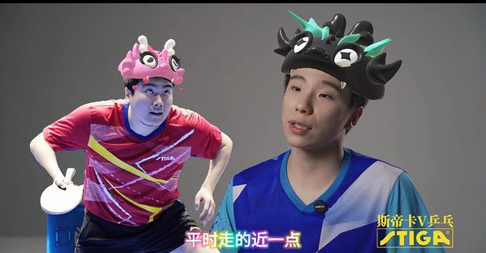 徐瑛彬和梁靖崑住一屋共同爱好就是吃5月1日，斯蒂卡乒乓专访徐瑛彬。徐瑛彬