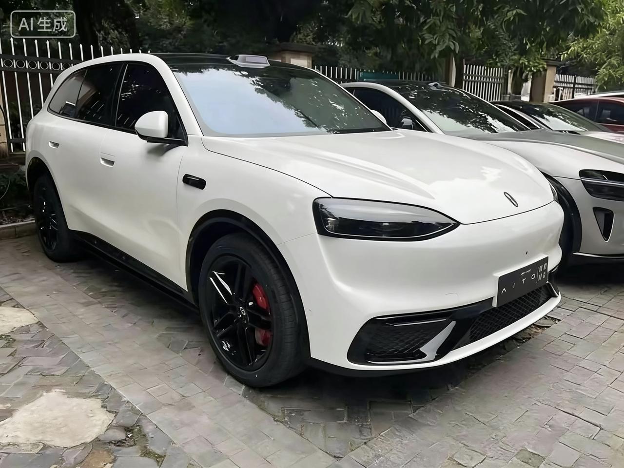 问界M6，去掉大灯下面的进气带，会不会好看一些?问界的车型，有一个家族的设计