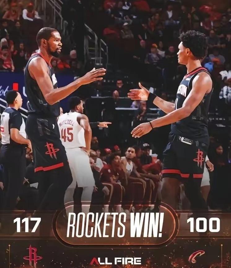 申京不在，杜兰特28分钟30分，率火箭127：100大胜骑士。骑士并不弱，赛前1