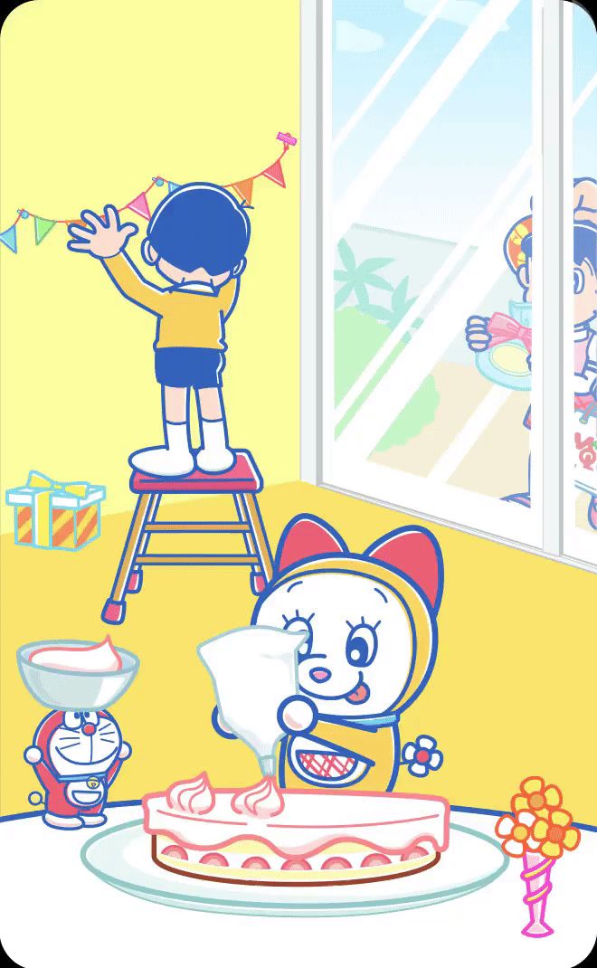 9月3日是《哆啦A梦》漫画连载55周年纪念日与-87周岁生日，他的小伙伴们也来准