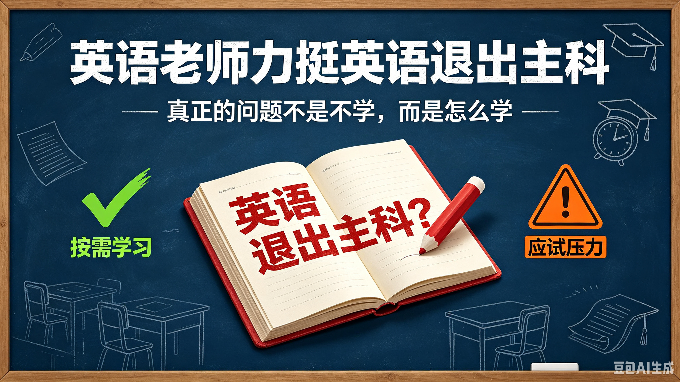 #该不该降低英语主科权重##英语老师力挺英语退出主科#为什么会有不少人站出来反对英语保留主科地位，我