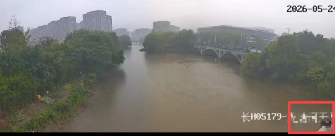 杭州。公交车司机骑车路过白马湖桥，看见女孩坐在桥边独自淋雨。外卖小哥见了，停车