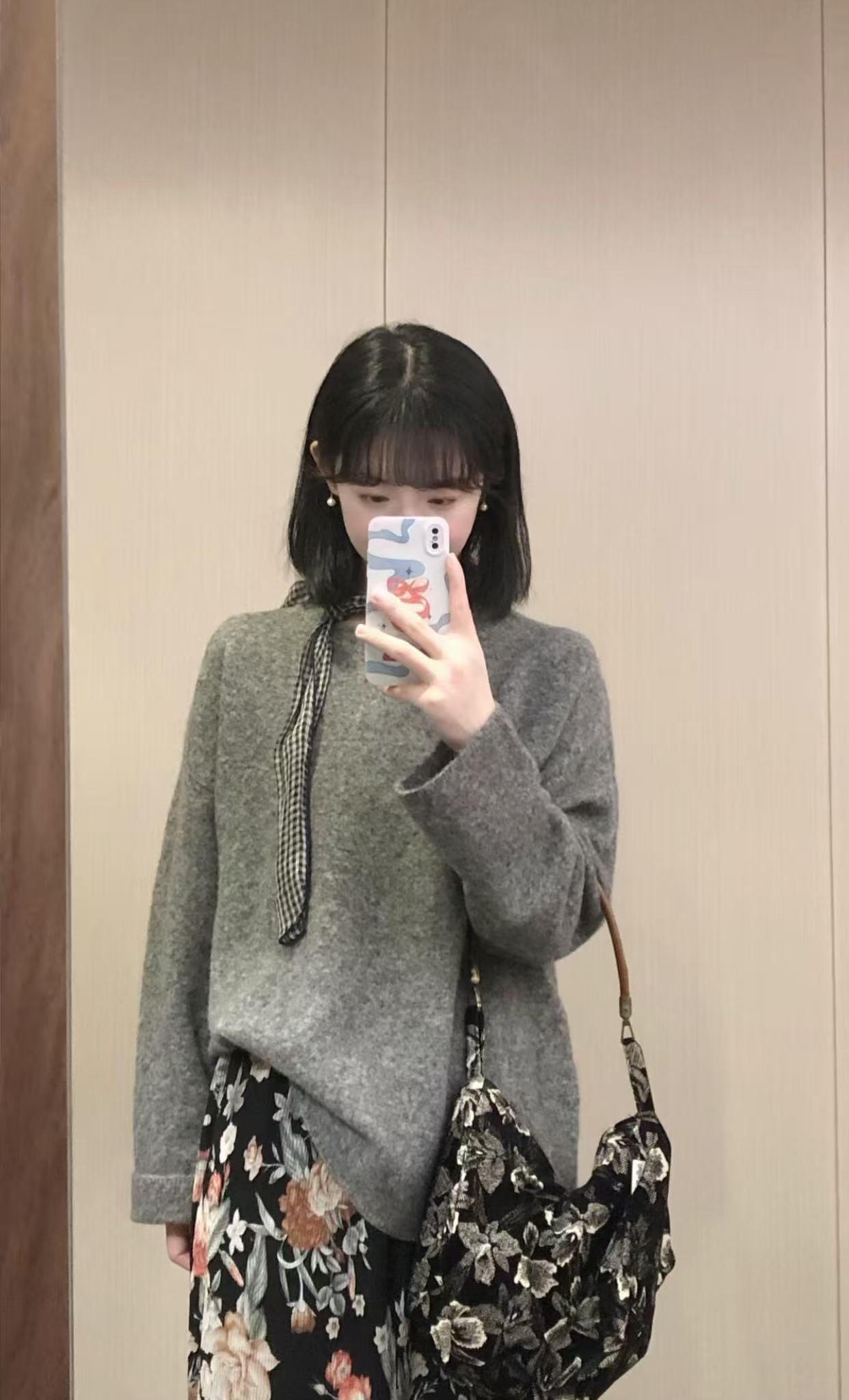 初秋穿搭 韩系穿搭 慵懒风穿搭 气质穿搭 秋季搭配