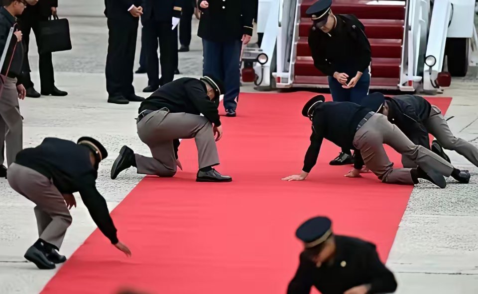 红毯的魅力！你敢相信这是2026年的美国吗？看来秩序开始向东方看齐了！​​​