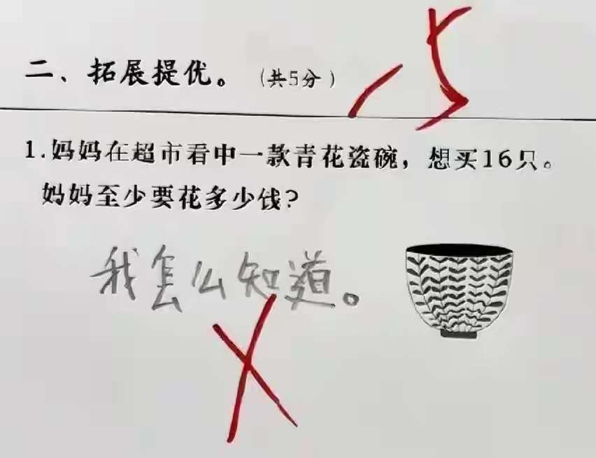 我怎么知道，感觉答得没毛病啊！