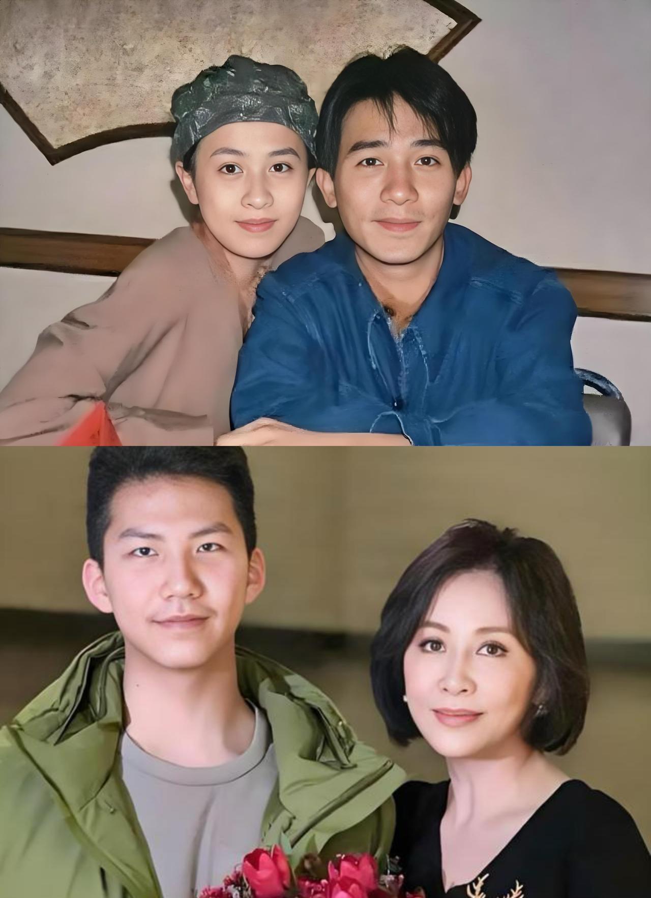 已知：1，胡军儿子认了刘嘉玲为干妈。2，刘嘉玲和梁朝伟是合法夫妻。……大