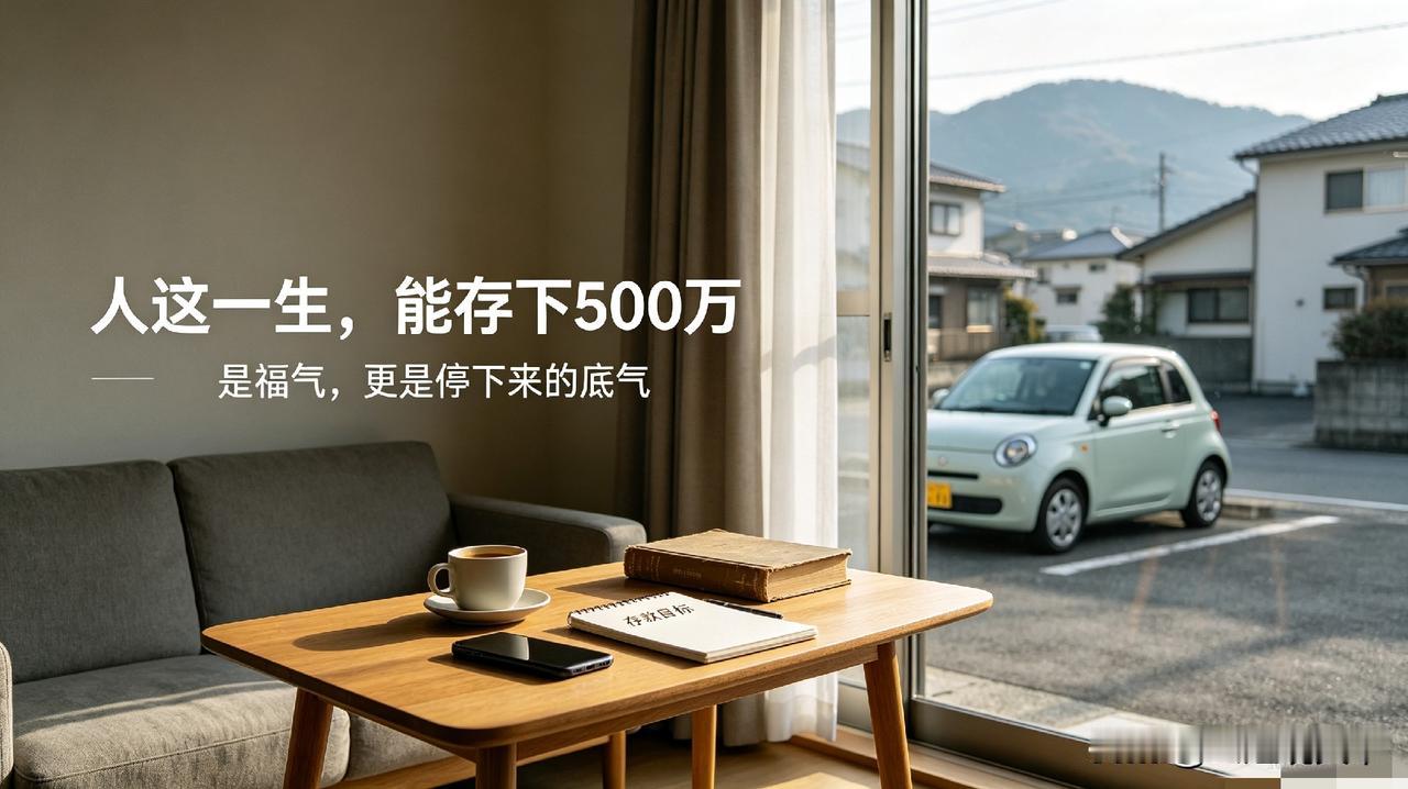 人这一生，能存下500万，就是前世最大的福报听过一位经济学家最通透的人生忠