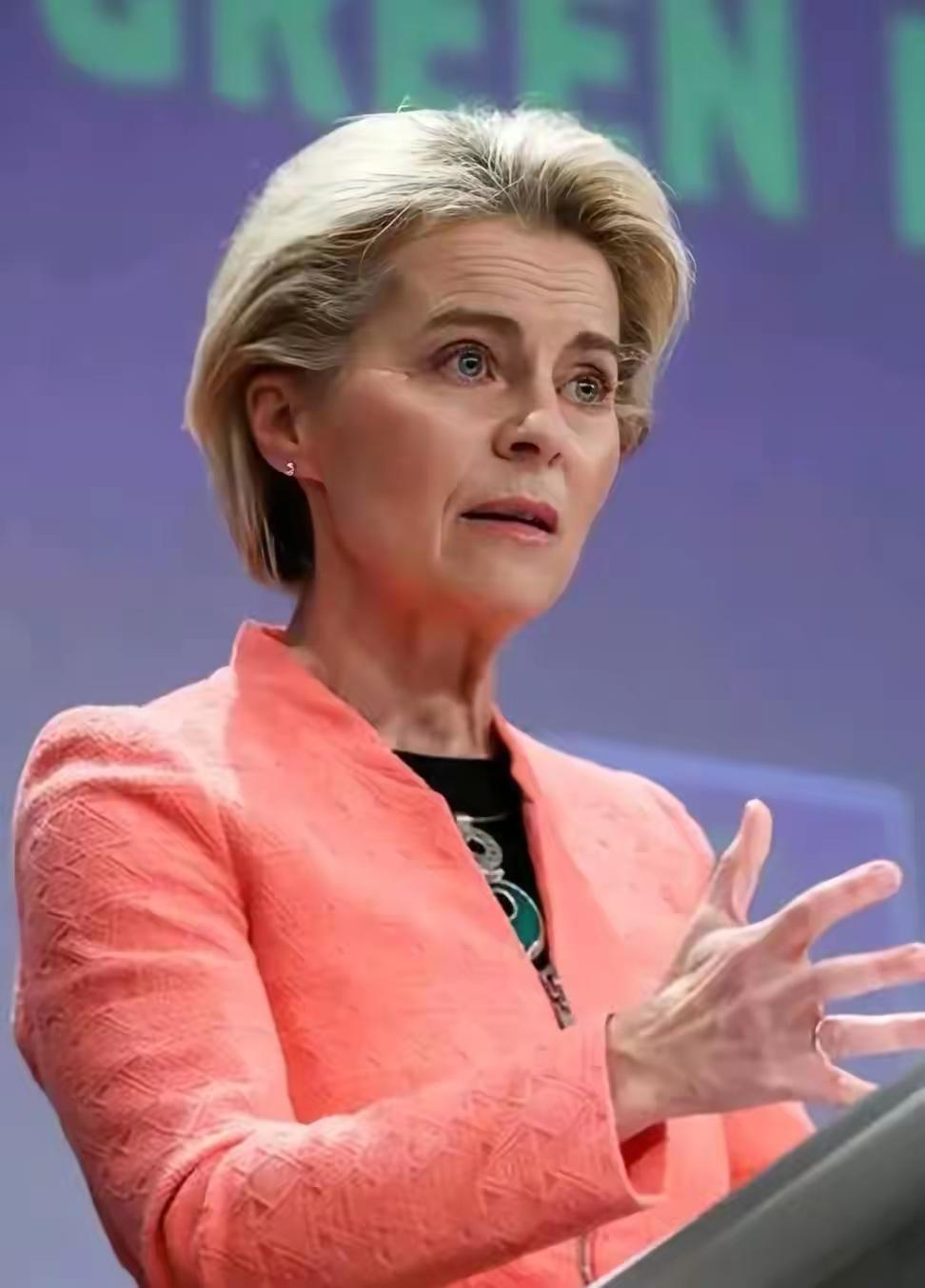 冯德莱恩又急眼了，目标还是俄罗斯！俄罗斯4月1日起停止向欧盟出口成品汽油，这下