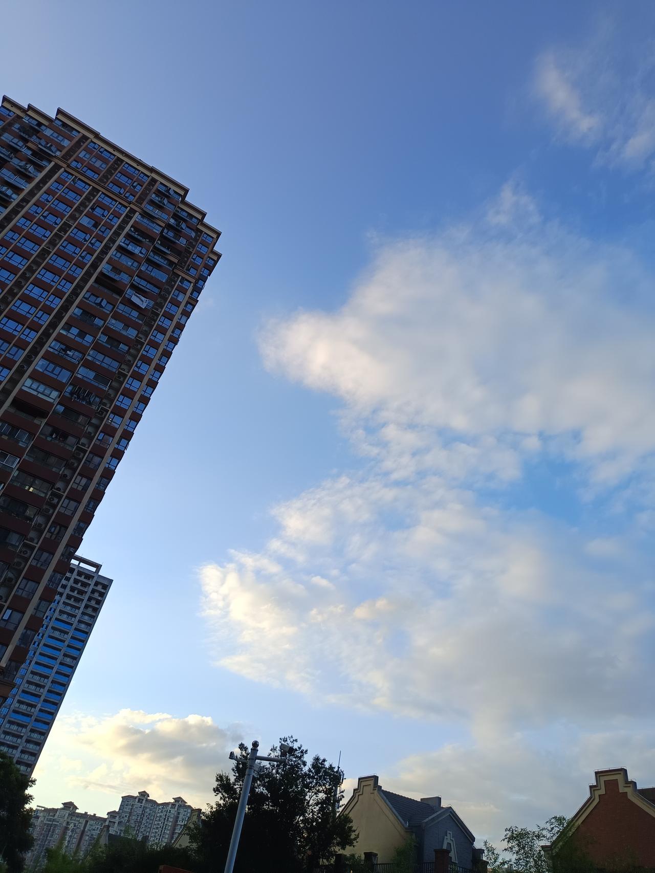 今天11号星期六，武汉市的天气晴朗闷热，不知道是不是台风要来的迹象，我们住在高层