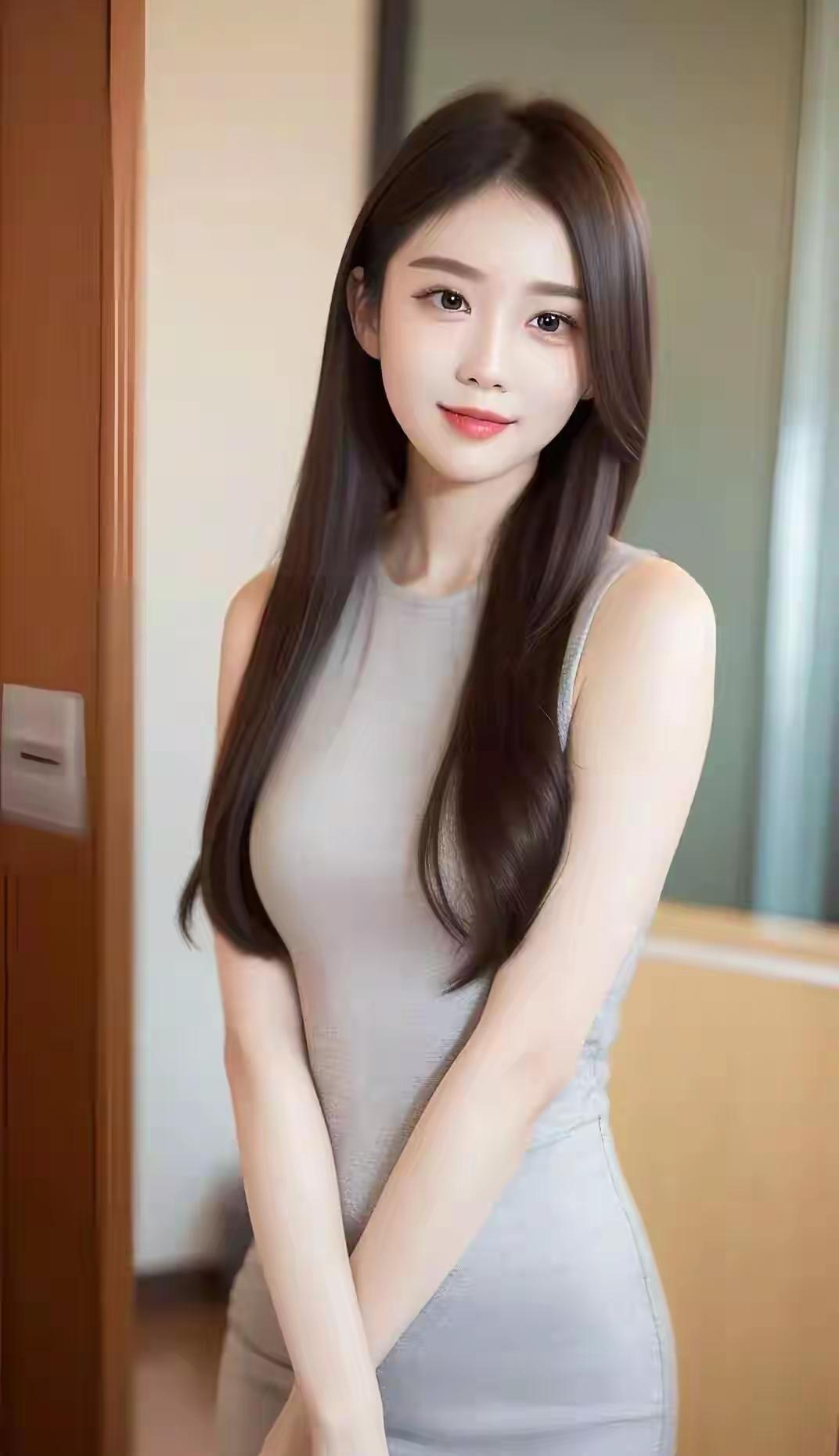 优雅气质，简约时尚，甜美笑容，完美女神！