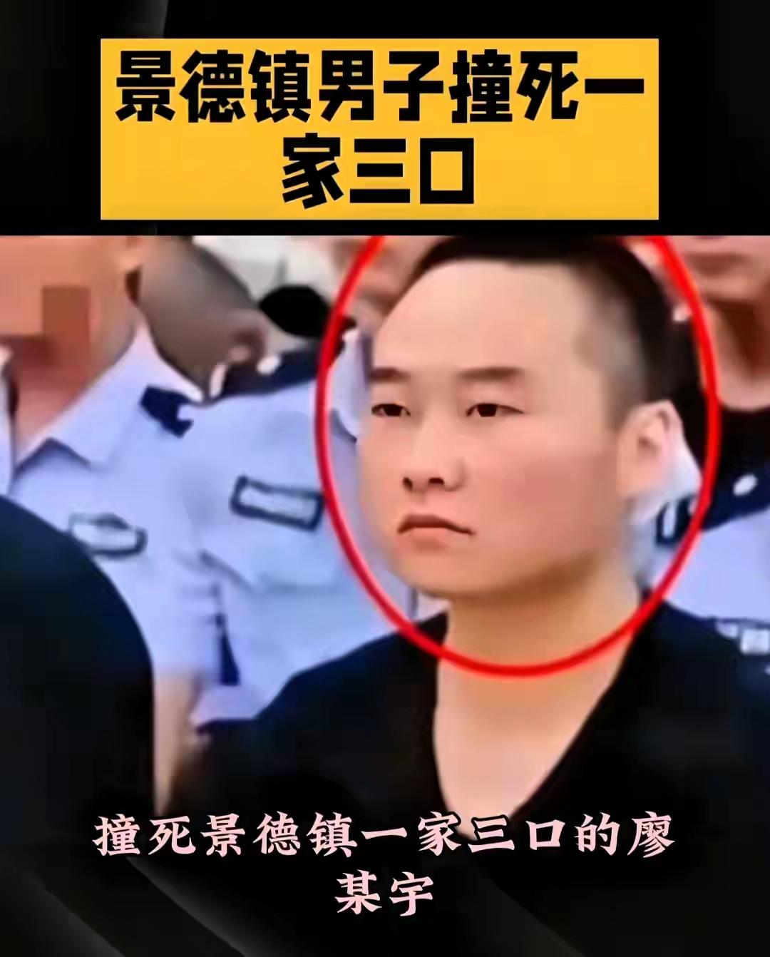 景德镇案这个肇事者廖某宇，最后被判了死缓。之所以走到这一步，他的亲爹难辞其咎！
