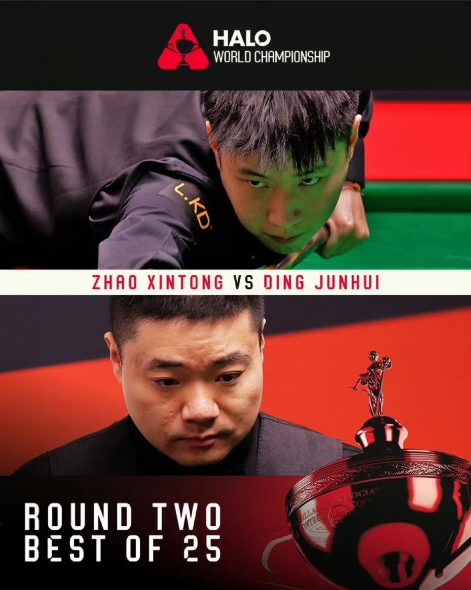 丁俊晖和赵心童，是中国斯诺克不可多得的领军人物。2005年，赵心童守在电视前