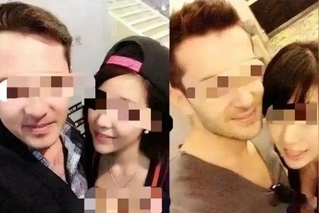 牢a如图，一女高中生国内和国外完全两种形态牢A对于女留学生及其陪读母亲的描述