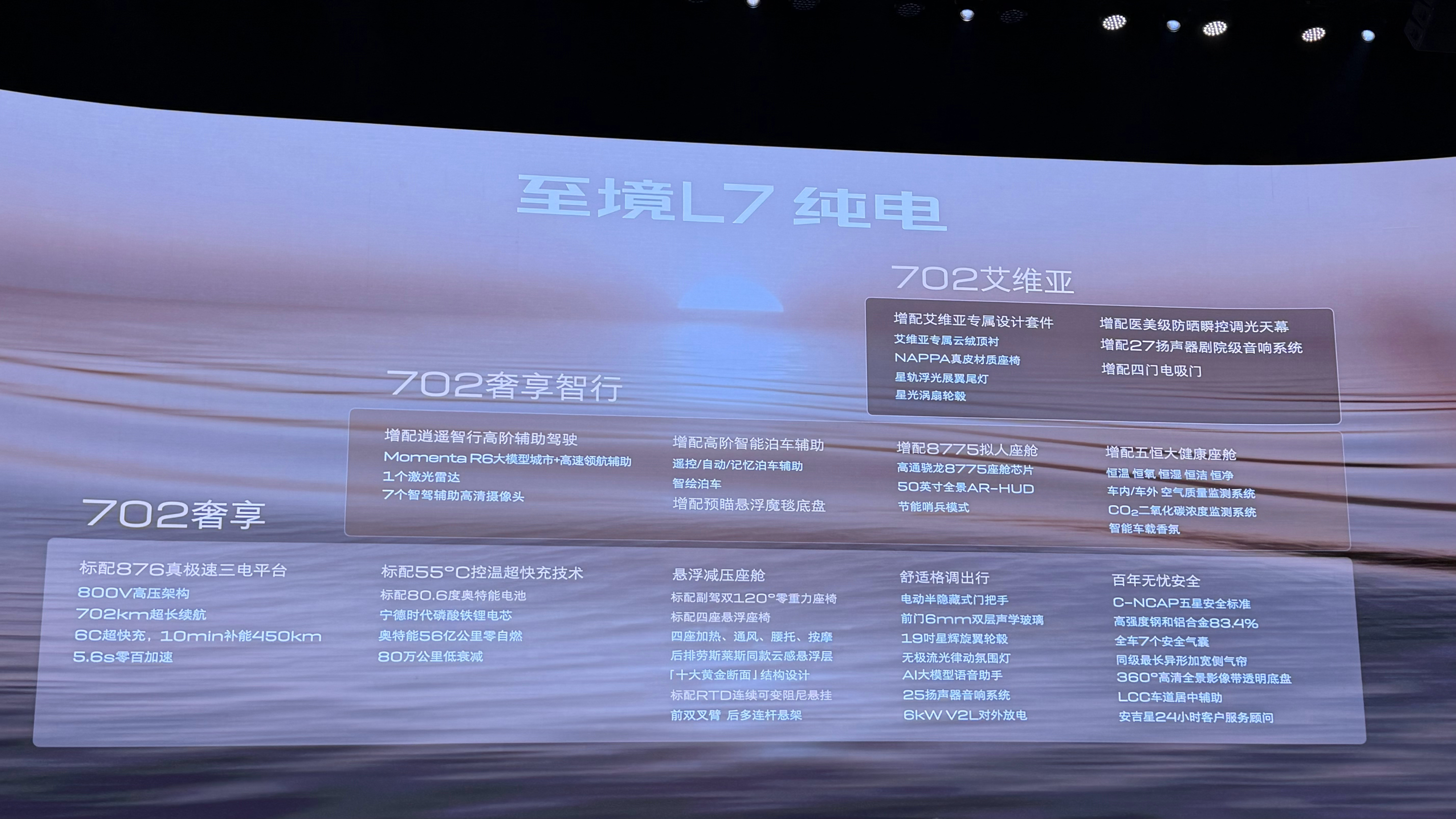 别克至境L7纯电开启预售国补后16.99万起主打702km长续航8月5日，别