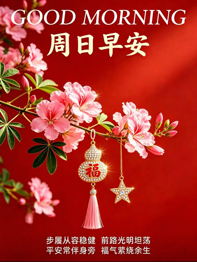 🌺2026/6.7.心怀暖阳.奔赴美好🌺🌈夏日晨光温柔漫洒，微风轻拂路