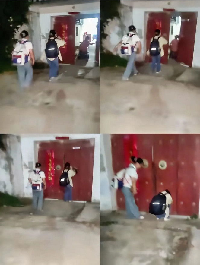 远嫁的女儿想给母亲一个惊喜，暑假两手空空带孩子回家，大晚上被母亲拒之门外。​她