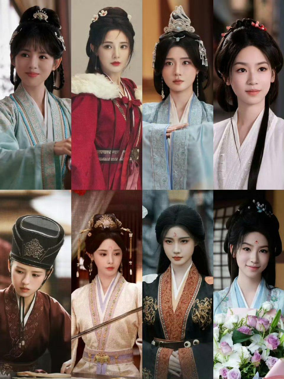 光看预告就觉得每个人物都超带感，必须蹲住了，这才是古装剧该有的女性群像啊！