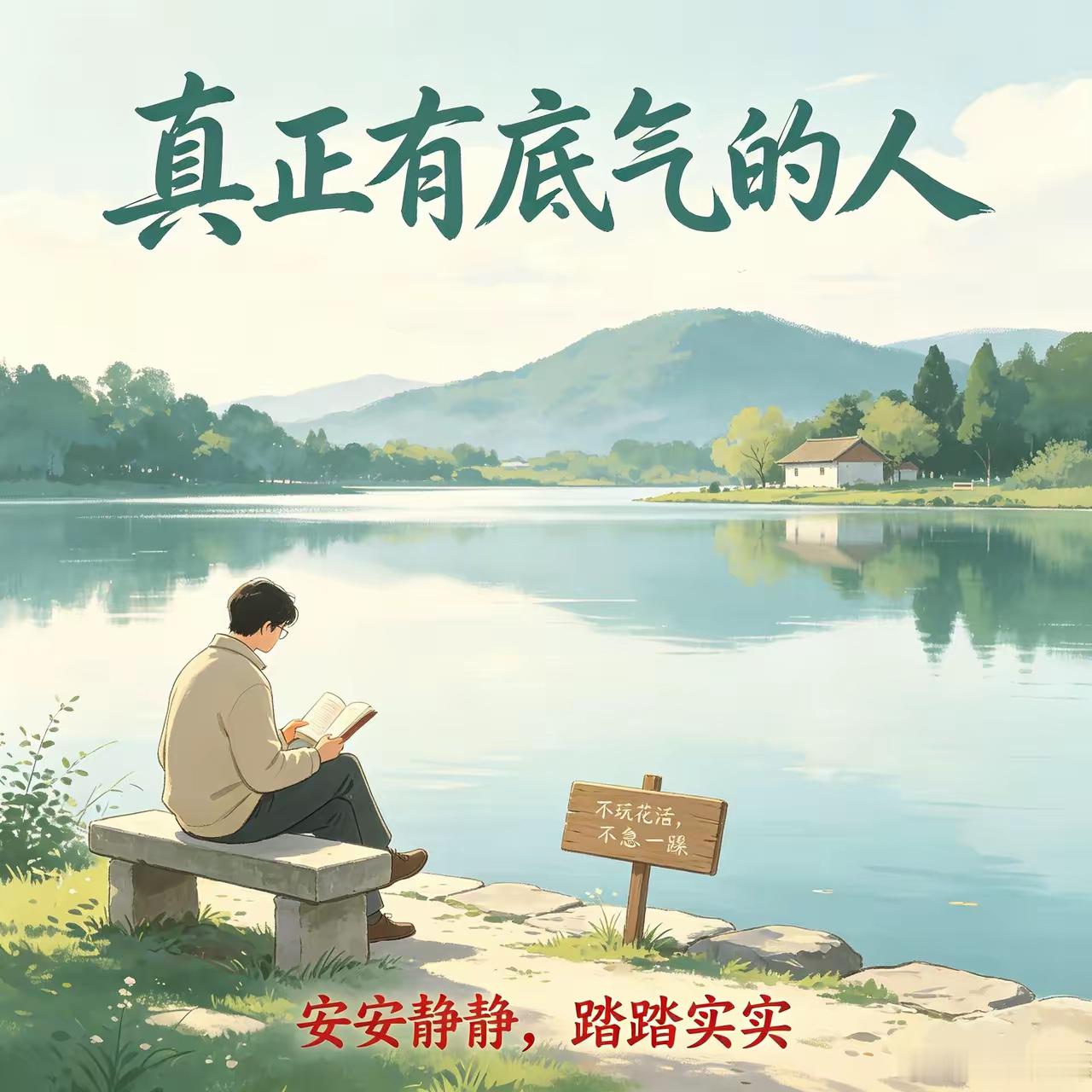 现在的人，病根就一个：心里没底。心里没底，才拼命玩套路、耍心眼。心里没底，才啥都