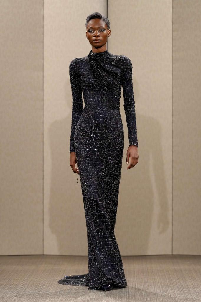 GiorgioArmaniPrive2026秋冬高定系列，色彩走的是低调深
