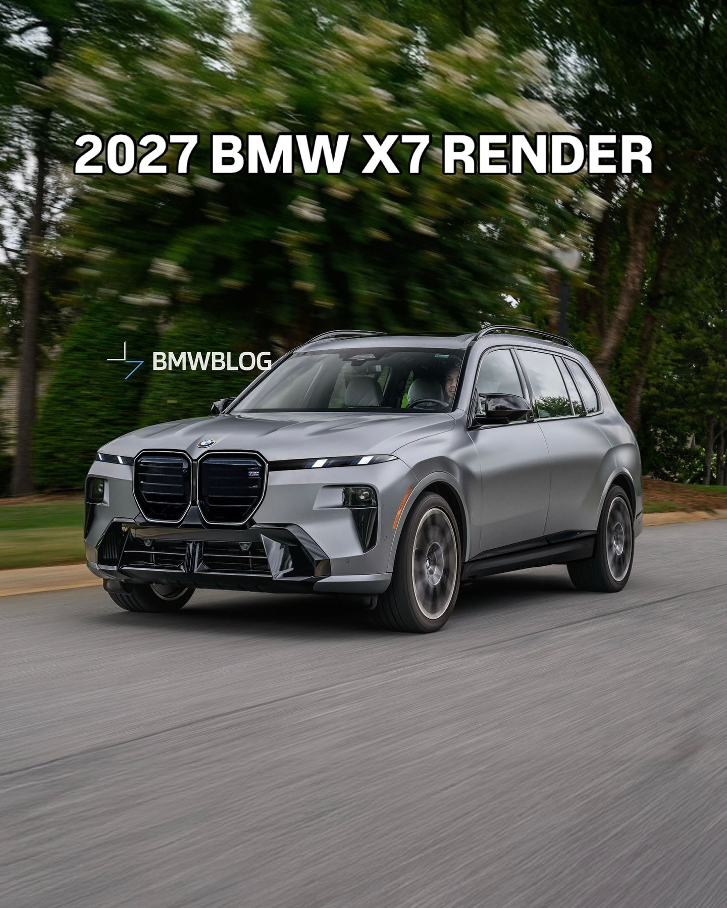 新世代X7假想图，有内味吗？bmwsky宝马x7​​​