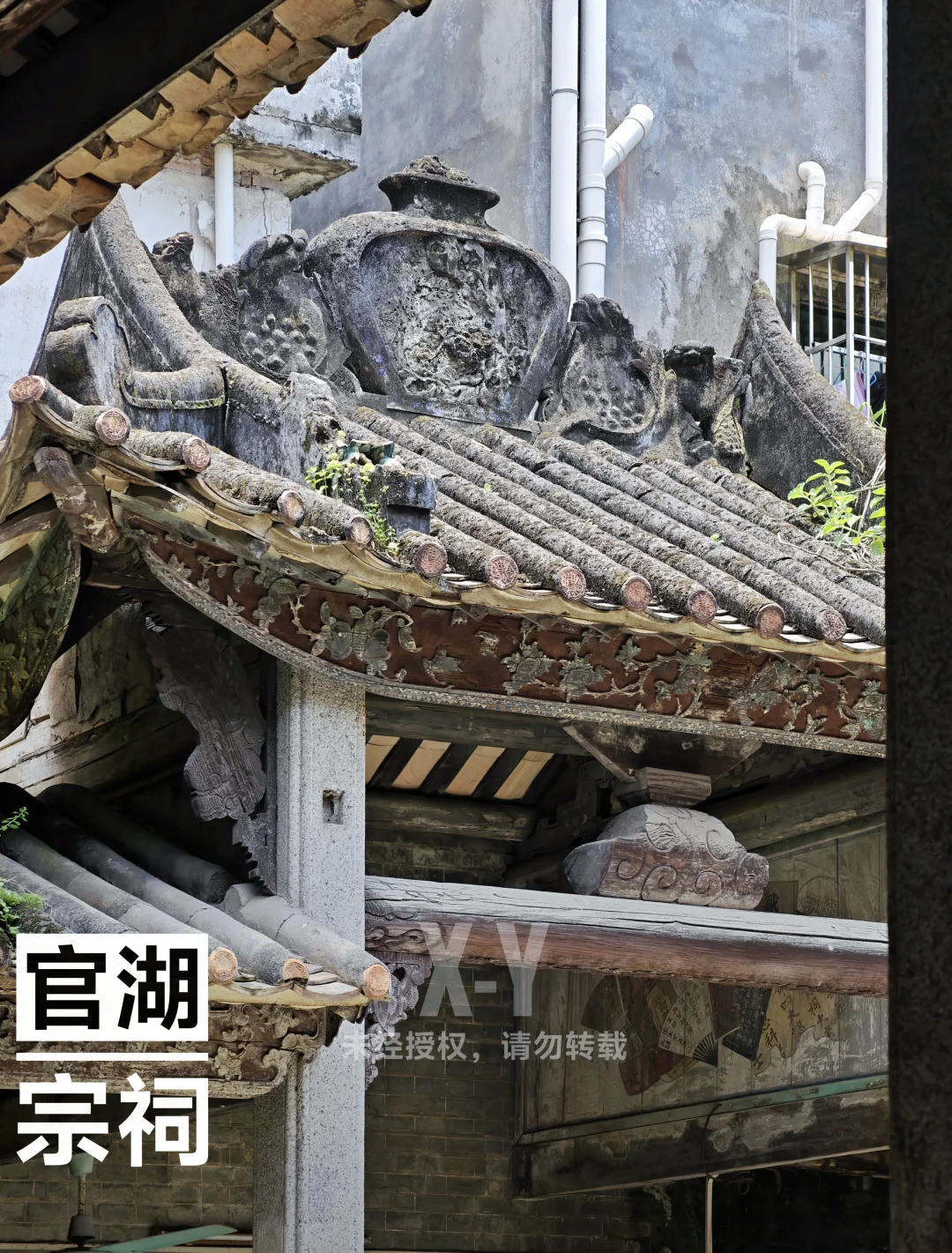 广州｜半路误入官湖村，祠堂格局广州少见