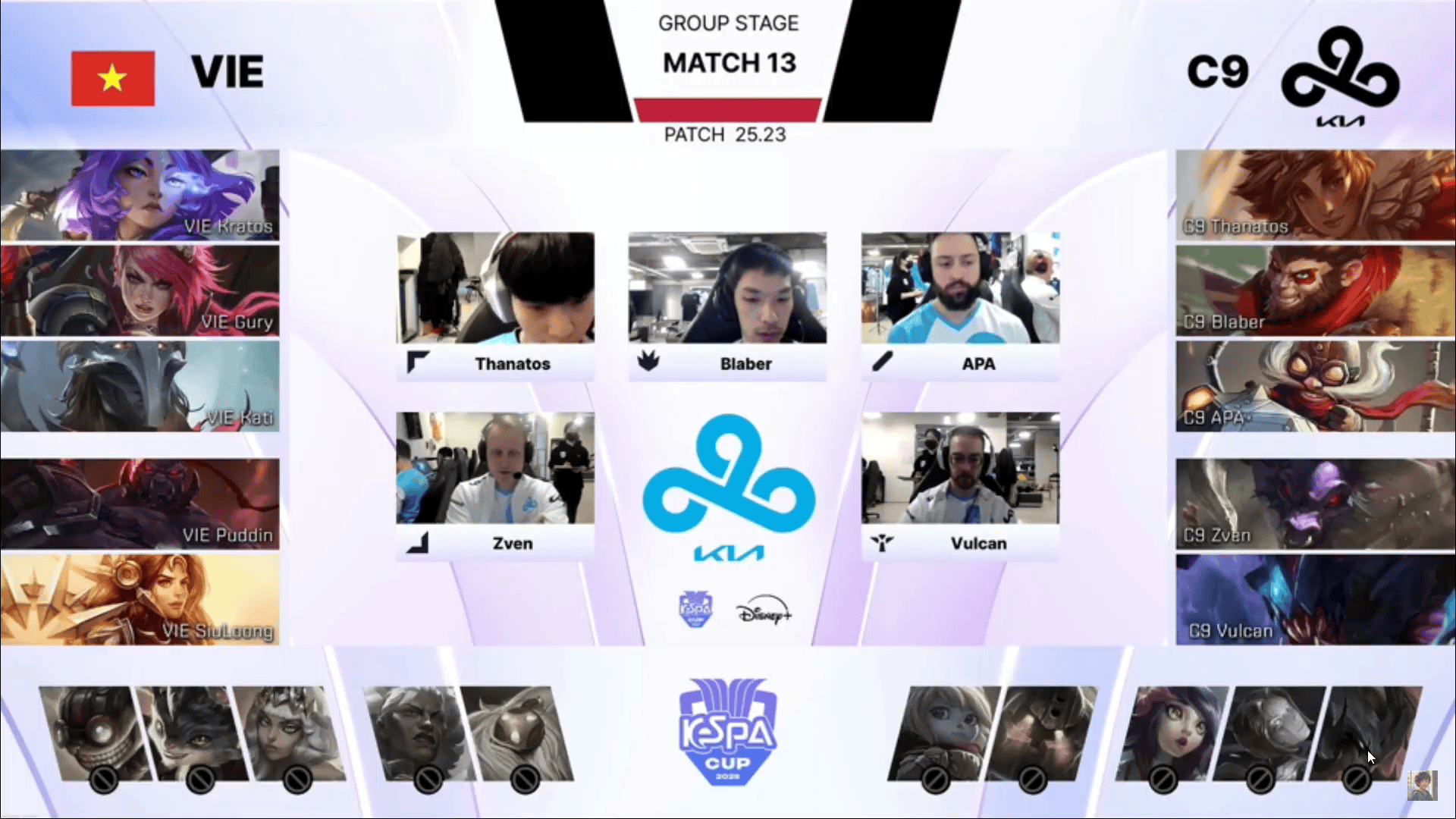 C9 1-0 越南: 越南队中期崩溃惨遭逆转, C9拿下小组第二胜