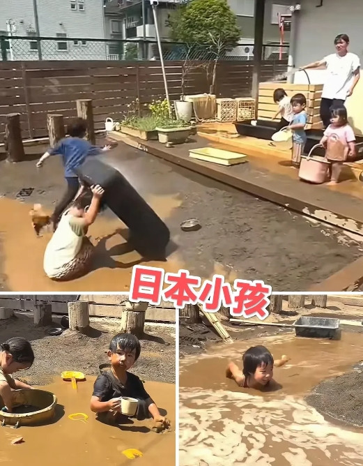 日本妇女日常带娃的一幕，不得不说，惊呆了。[赞][赞][赞]