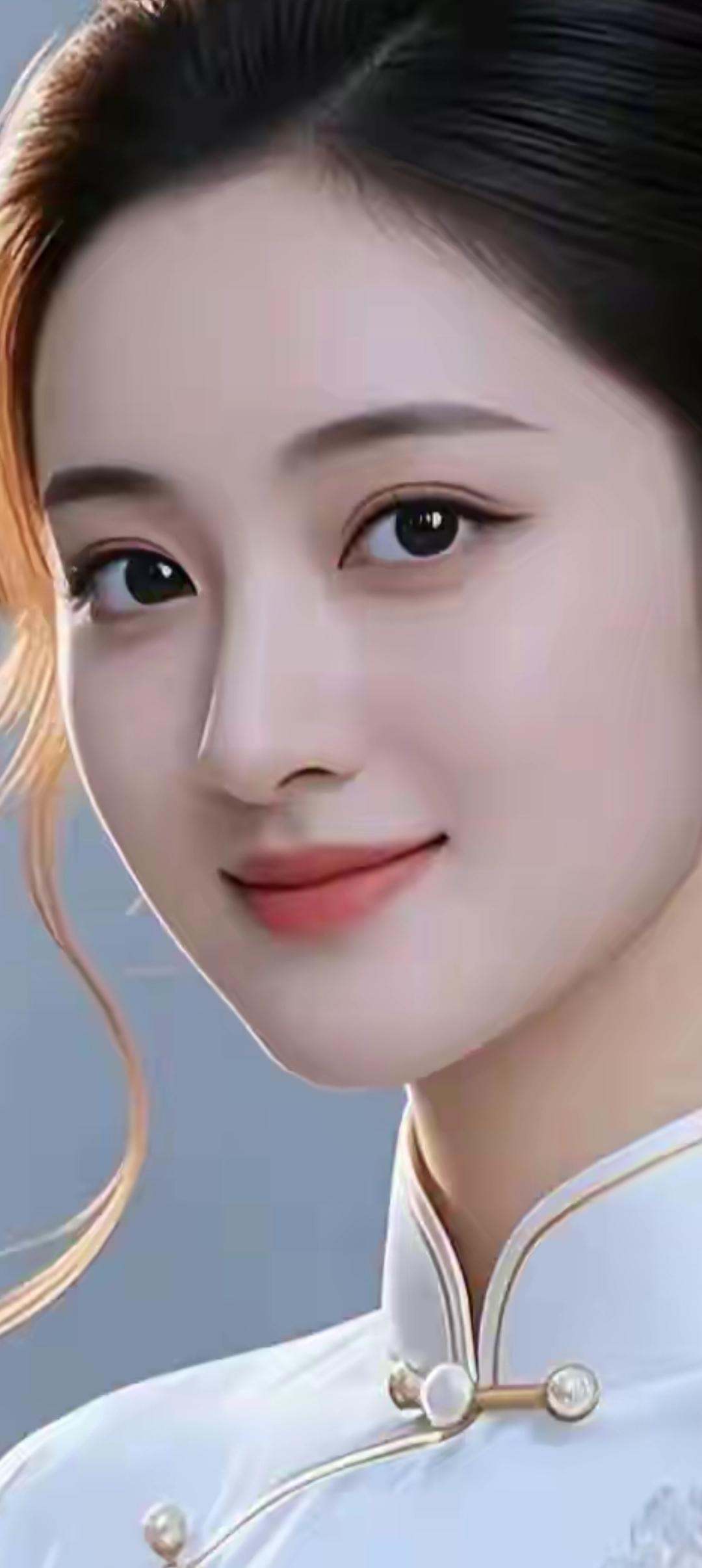 温婉古典，笑靥如花，古风美人。