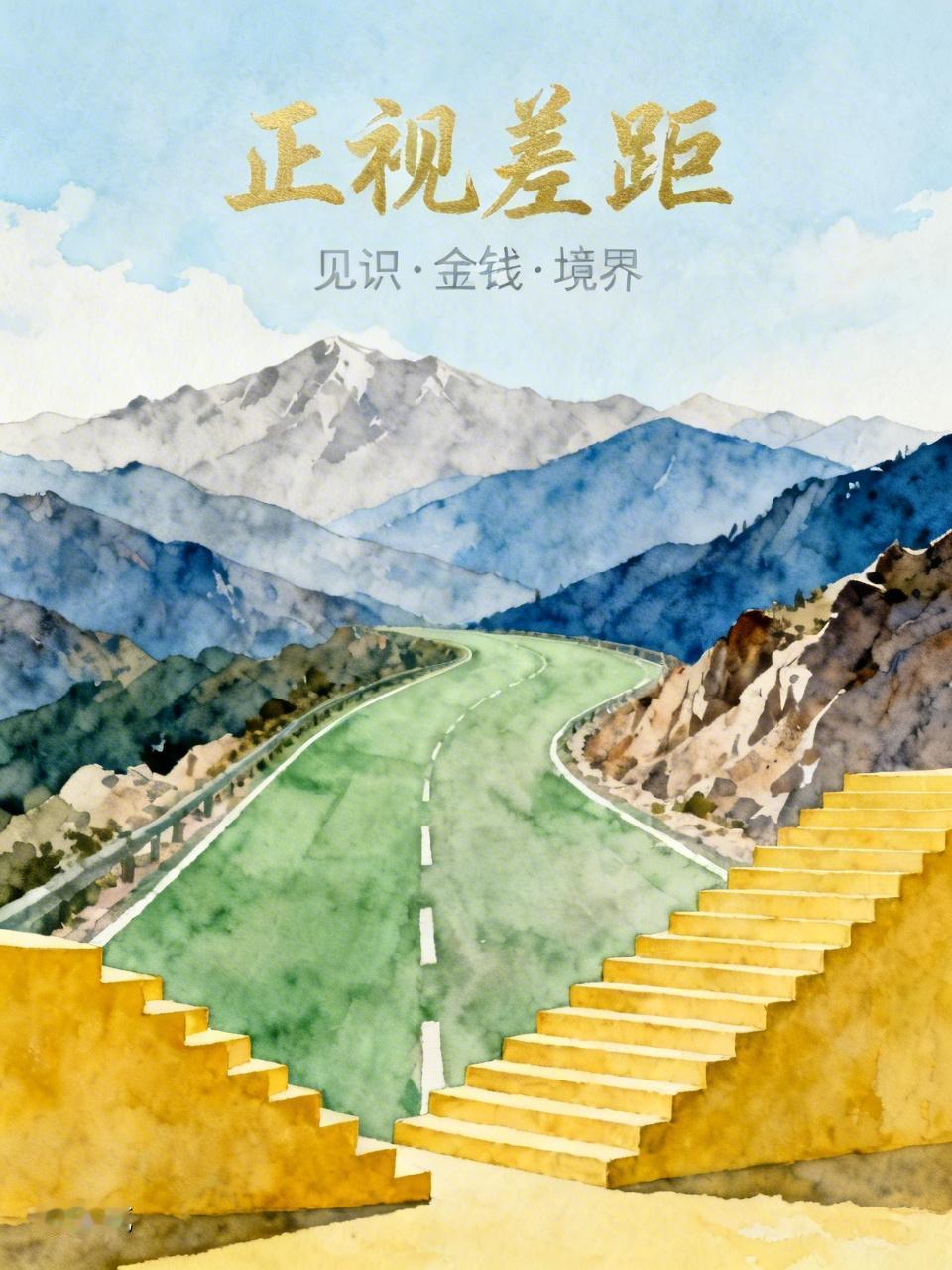 人与人相处，差距着实是个大问题。就像见识与格局不同，看待事情的视角便有天壤之别。