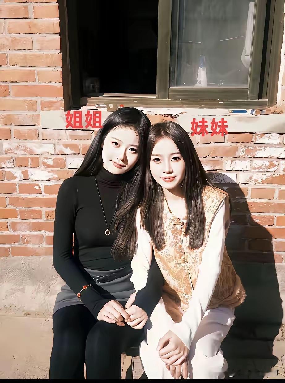 虽说同时双胞胎，但是大部分人应该都会选择姐姐