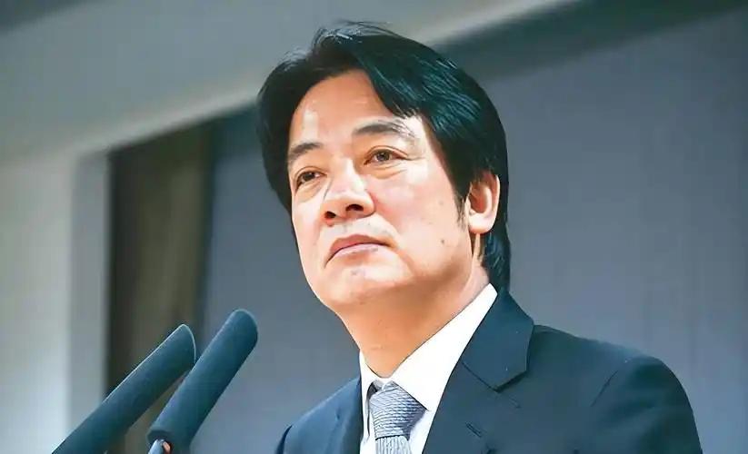 赖清德说，对岸称“中国台湾省”，说台湾是中国一部分，如此“并吞”台湾“主权”，是