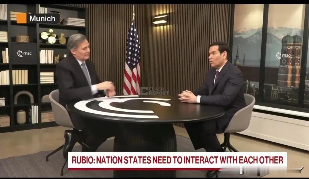 美国国务卿鲁比奥2月15日在慕尼黑接受采访时表示：“我觉得没有赢家。现在俄军每周