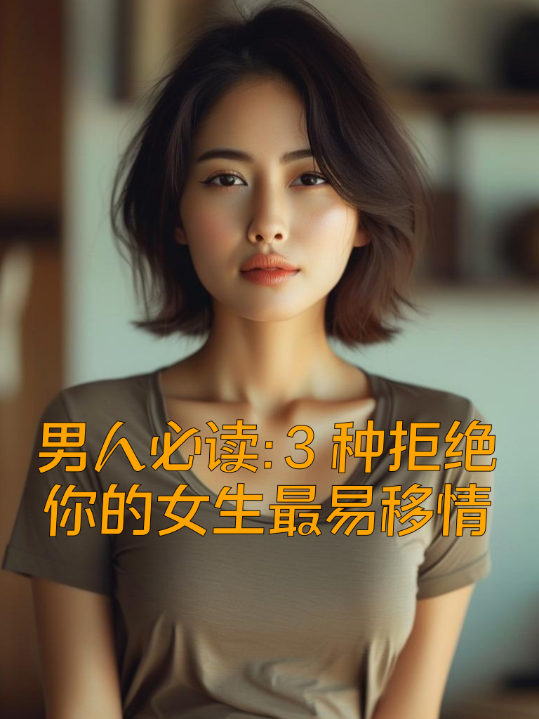 男人必读：3种拒绝你的女生最易移情