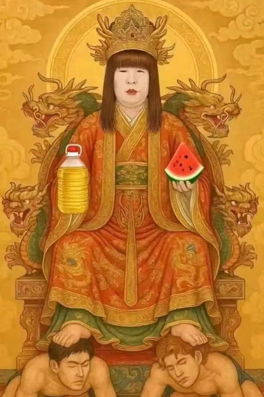 出国门了，全球都在恶搞这个梗。