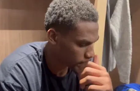 NBA季后赛，活塞球员杰伦-杜伦接受媒体采访，谈及本场比赛自己的表现杜伦表示：“