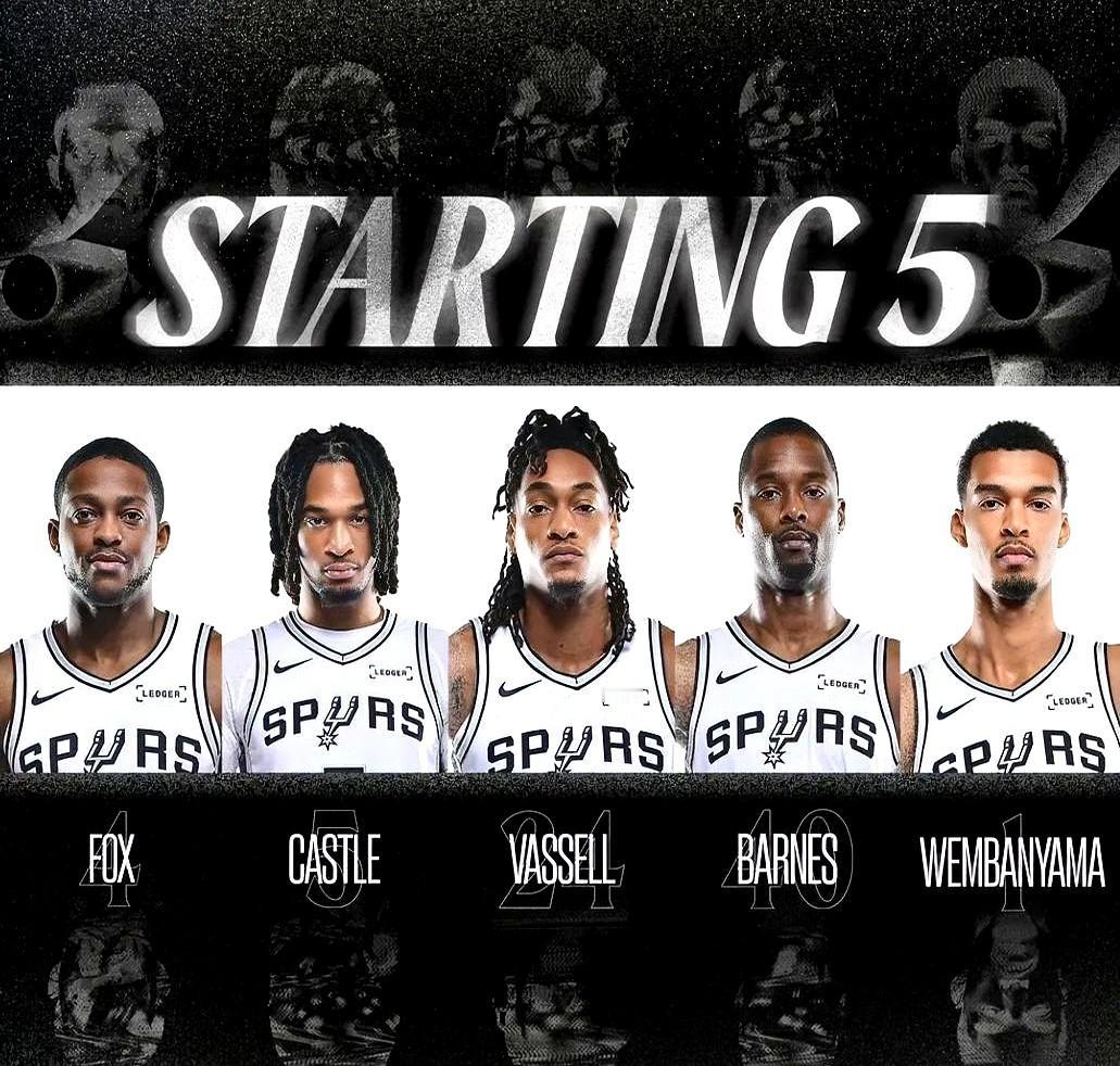 8个人得分上双，这马刺谁顶得住？文班亚马真是个怪物。新秀赛季就交出场均2