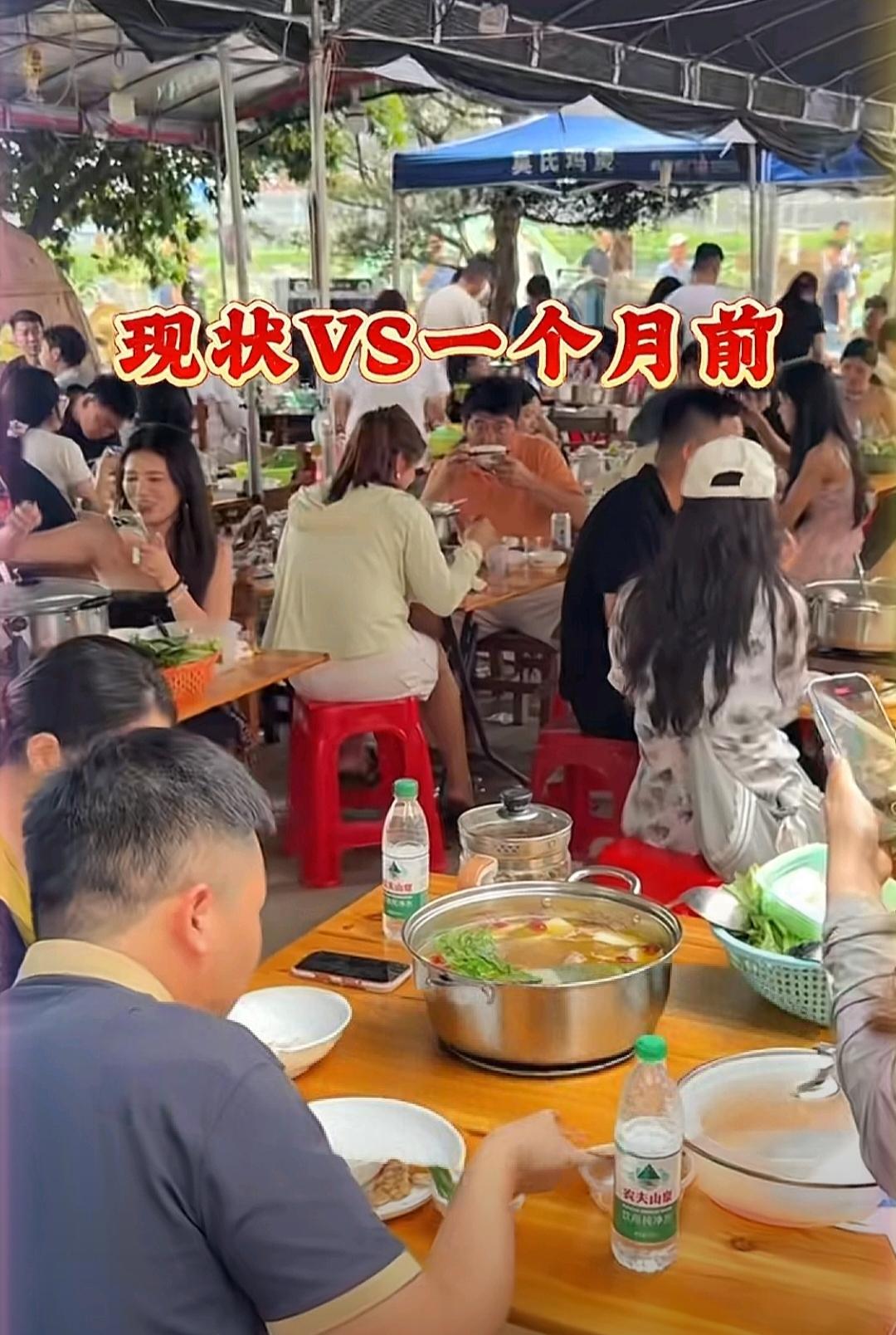 莫氏鸡煲的总店也没什么人了，莫叔现在是一脸的愁容。其实，莫氏鸡煲的现状可以说是