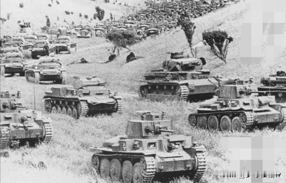 当1940年德三军队进攻布鲁塞尔和阿姆斯特丹的时候，德三B集团军群拥有26个步