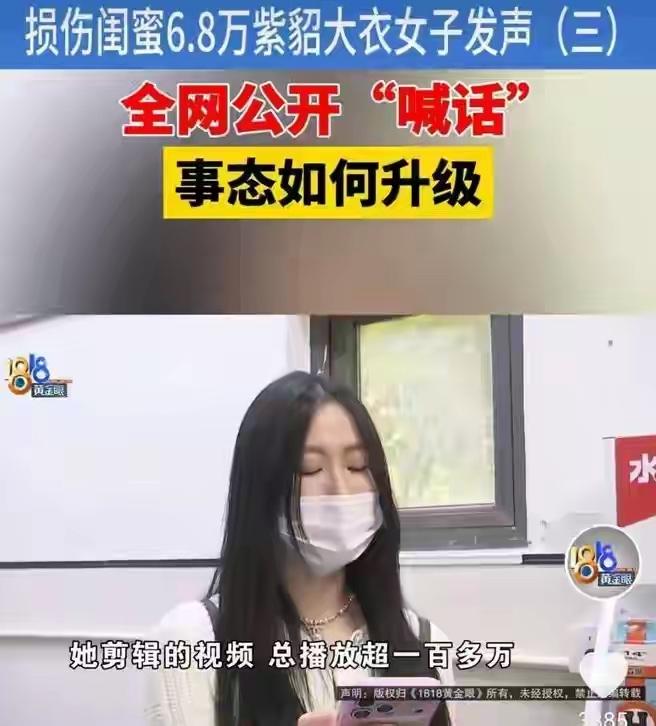 反转？6.8万紫貂大衣事件后续：闺蜜二人，一个丢工作，一个要追责反转？6.8