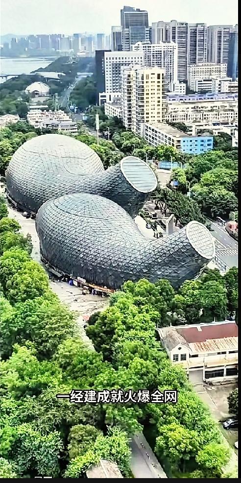 耗资3亿打造的柳州网红地标，本意设计两条鲤鱼，网友看完却脑洞大开疯狂调侃！它