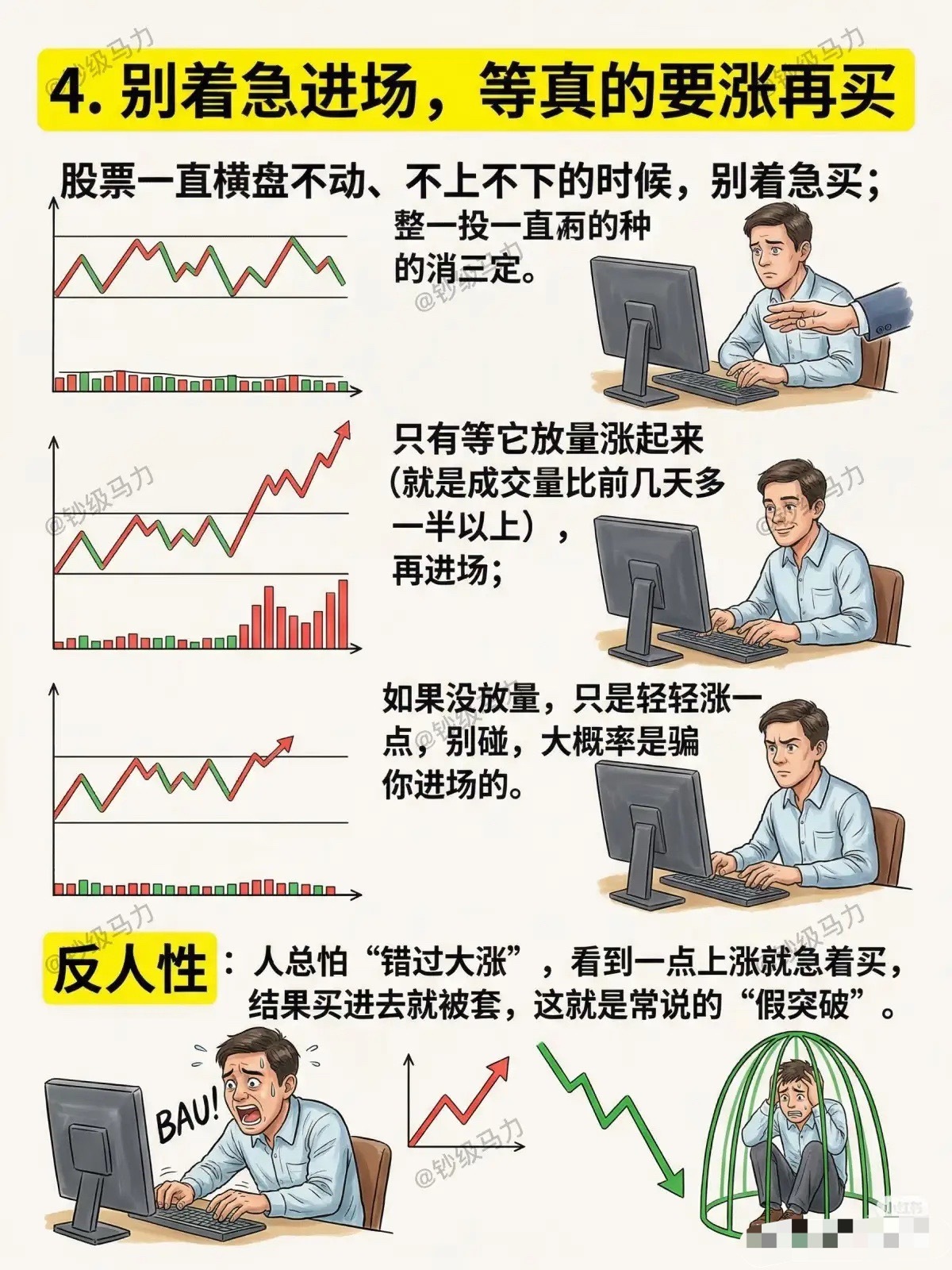 股市逆行者：8条“反人性”铁律，让你少交80%的学费！副标题：散户最致命的弱点，