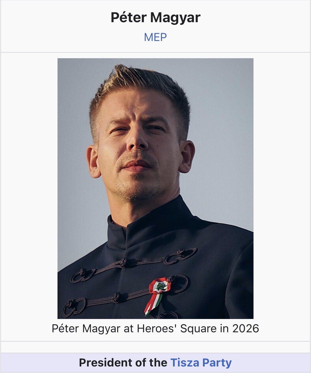 刚发现匈牙利新总理，简直是天生的「本国代言人」！他的名字直译就是彼得・匈牙利