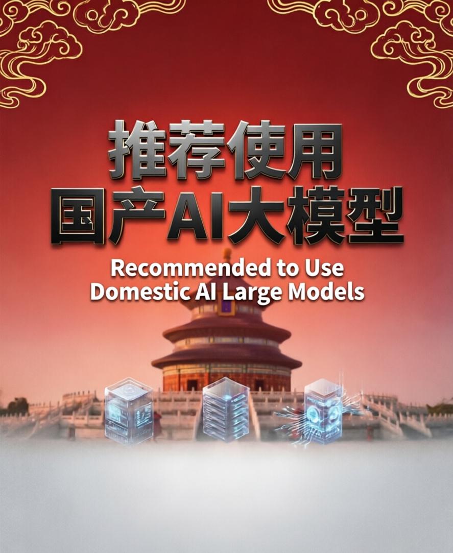 推荐使用国产大模型而不是受限制的国外模型：1.其实发现身边很多的公司和程序员都
