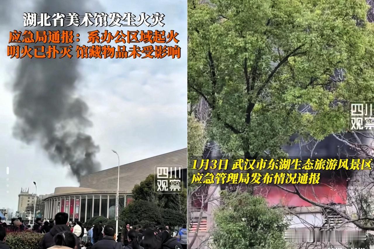 最近真是活见鬼了！昨天湖北美术馆一起火，我看着手机直接愣住了，连那200块钱红